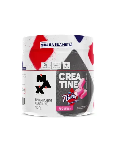 CREATINE 300G FRAMBOESA MAX TITANIUM
