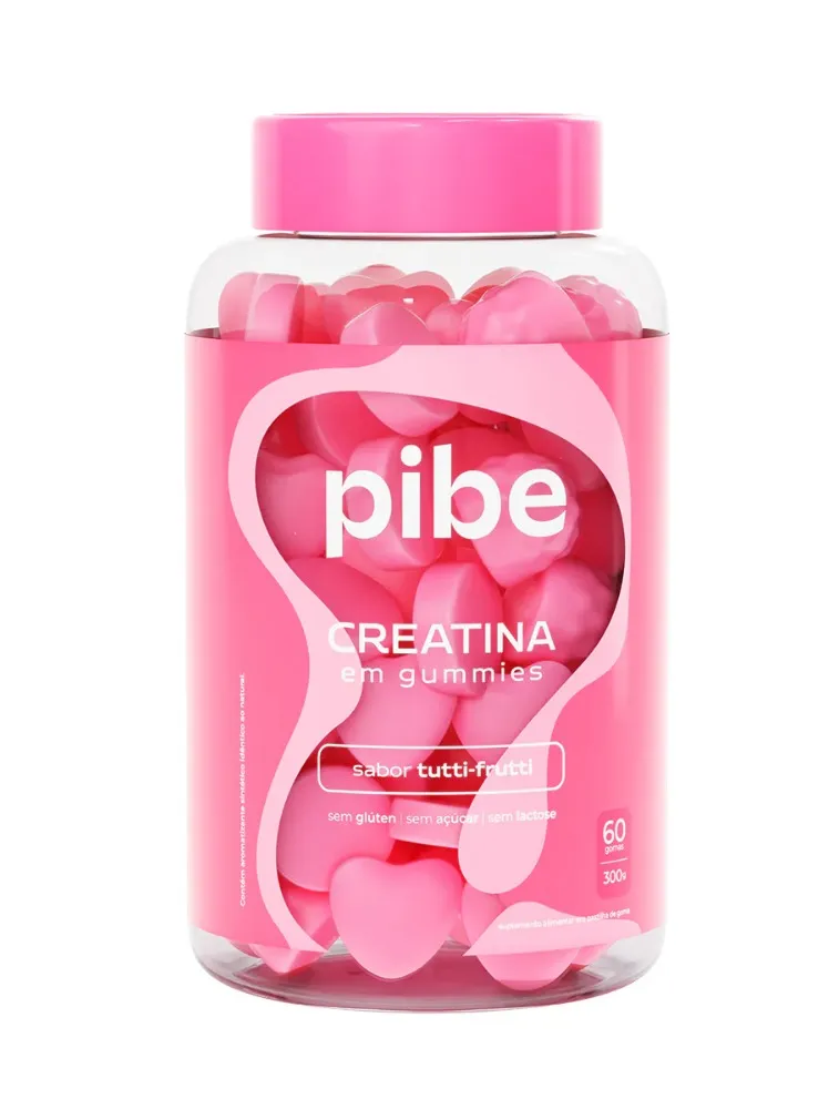 CREATINA GUMMIES 30 GOMAS TUTTI FRUTTI PIBE