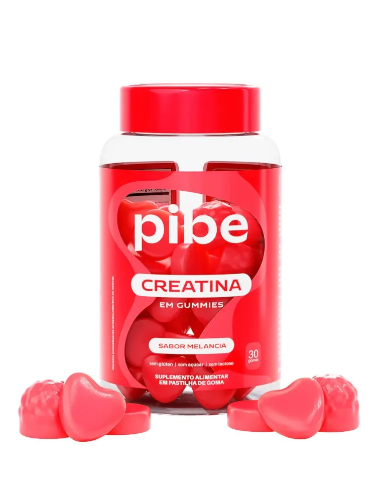 CREATINA GUMMIES 30 GOMAS MELANCIA PIBE