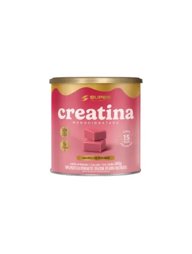 CREATINA MONOHIDRATADA 260G MORANGO SUPER NUTRITION