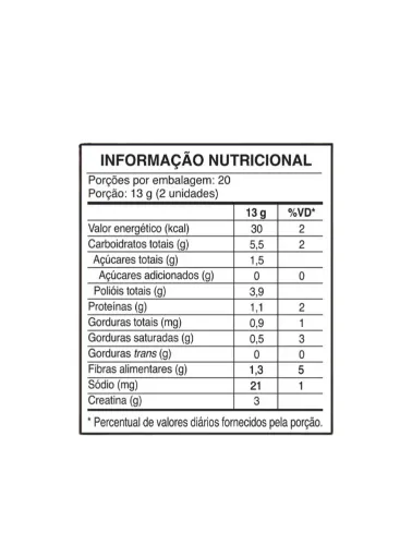 CREATINA MONOHIDRATADA 260G MOUSSE MARACUJA SUPER NUTRITION