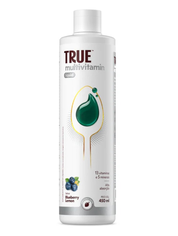 MULTIVITAMIN LIQUID 450ML BLUEBERRY LEMON TRUE SOURCE