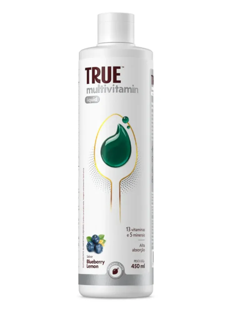 MULTIVITAMIN LIQUID 450ML BLUEBERRY LEMON TRUE SOURCE