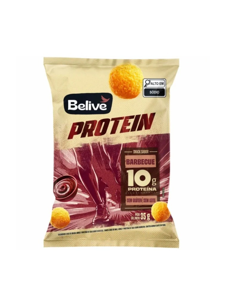SNACK PROTEIN 35G BARBECUE BELIVE