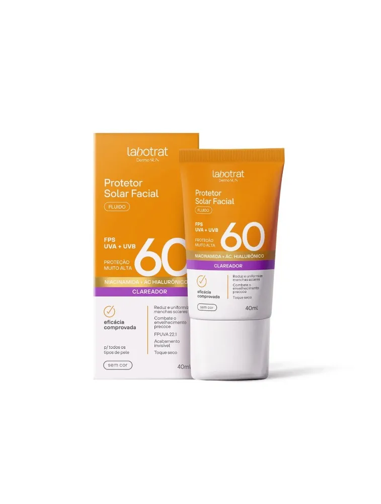 PROTETOR FLUIDO FPS 60 DERMO SUN 40ML LABOTRAT