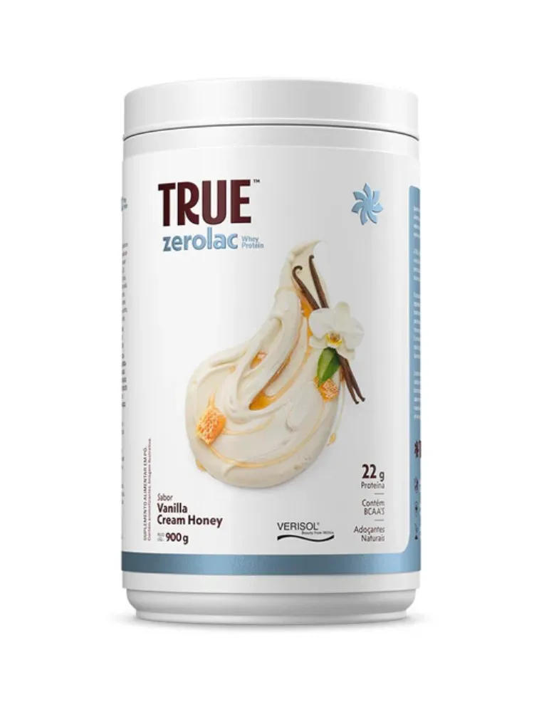 TRUE WHEY ZERO LACTOSE 900G VANILLA CREAM HONEY TRUE SOURCE