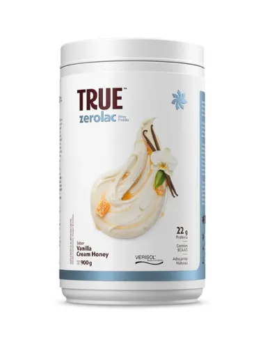 TRUE WHEY ZERO LACTOSE 900G VANILLA CREAM HONEY TRUE SOURCE