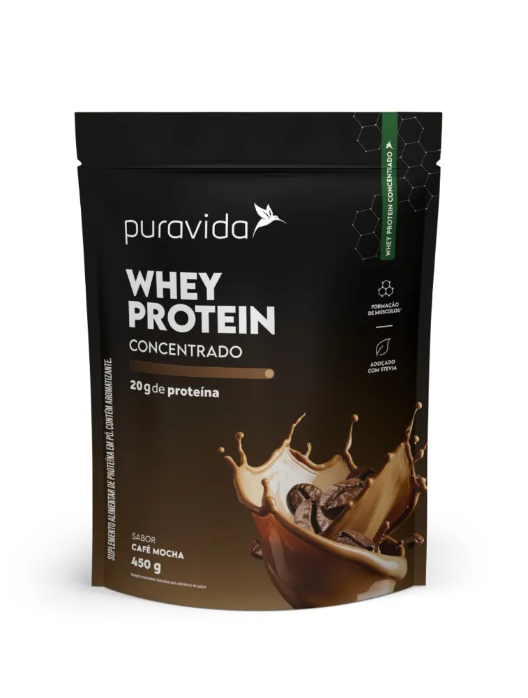 WHEY PROTEIN 450G CAFE MOCHA PURA VIDA