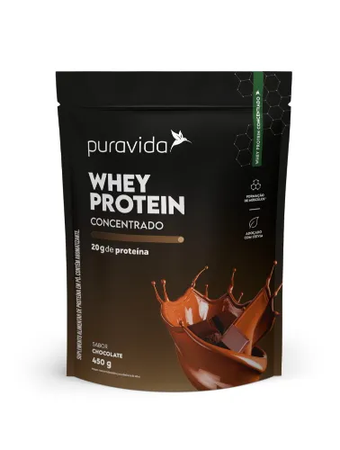 WHEY PROTEIN 450G CHOCOLATE PURA VIDA