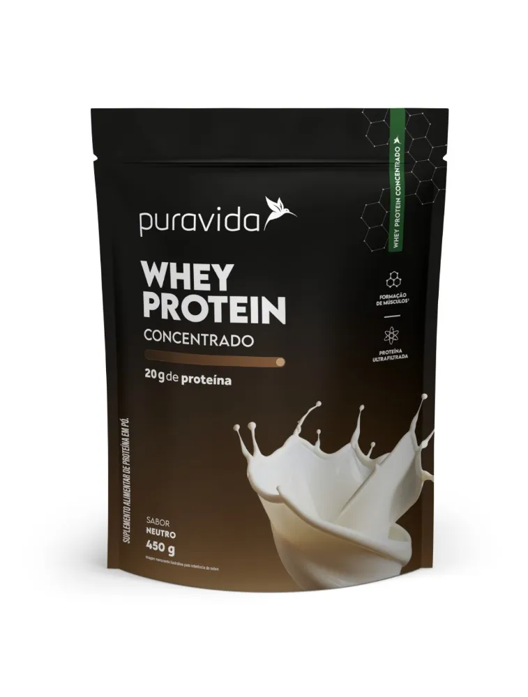 WHEY PROTEIN 450G NEUTRO PURA VIDA