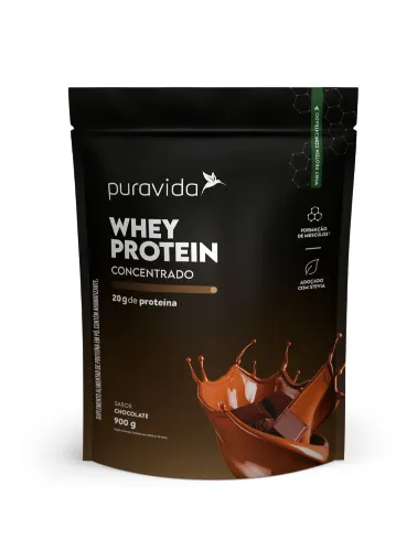WHEY PROTEIN 900G CHOCOLATE PURA VIDA