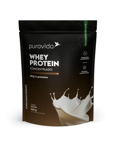 WHEY PROTEIN 900G NEUTRO PURA VIDA