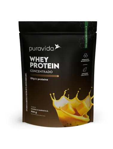 WHEY PROTEIN 900G MANGA/MARACUJA PURA VIDA