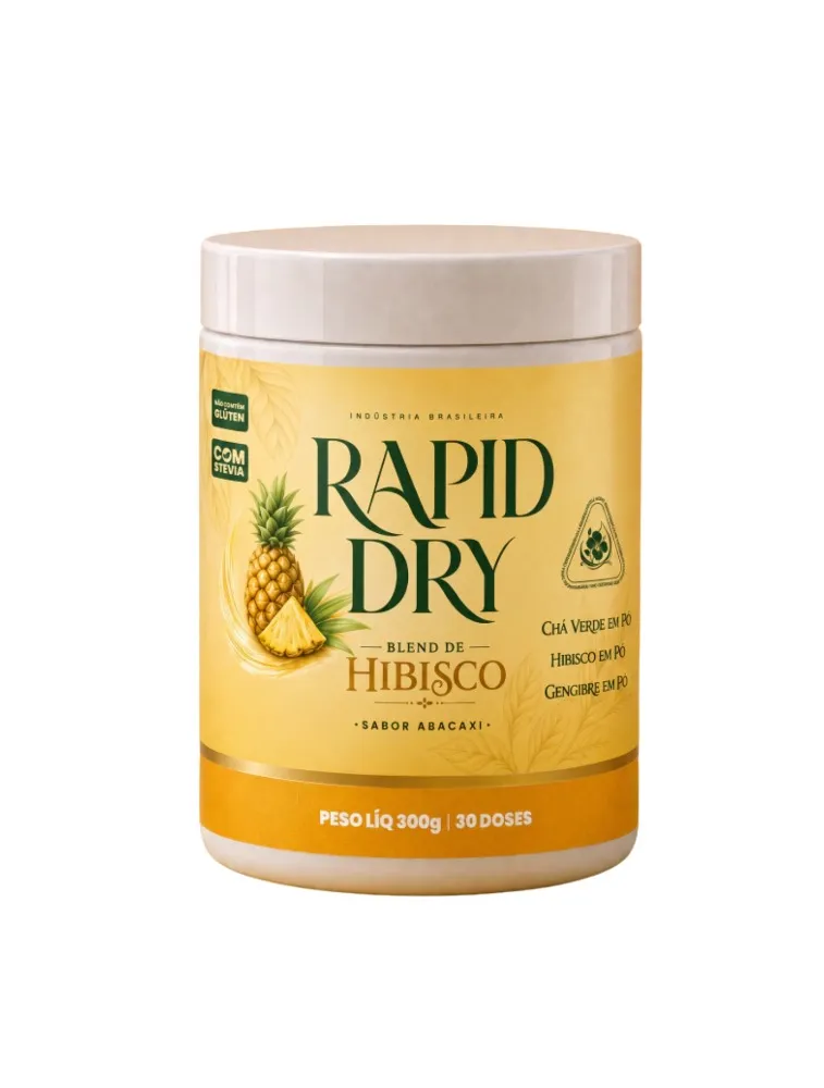 RAPID DRY 300G HIBISCO SABOR ABACAXI FUSE LABS