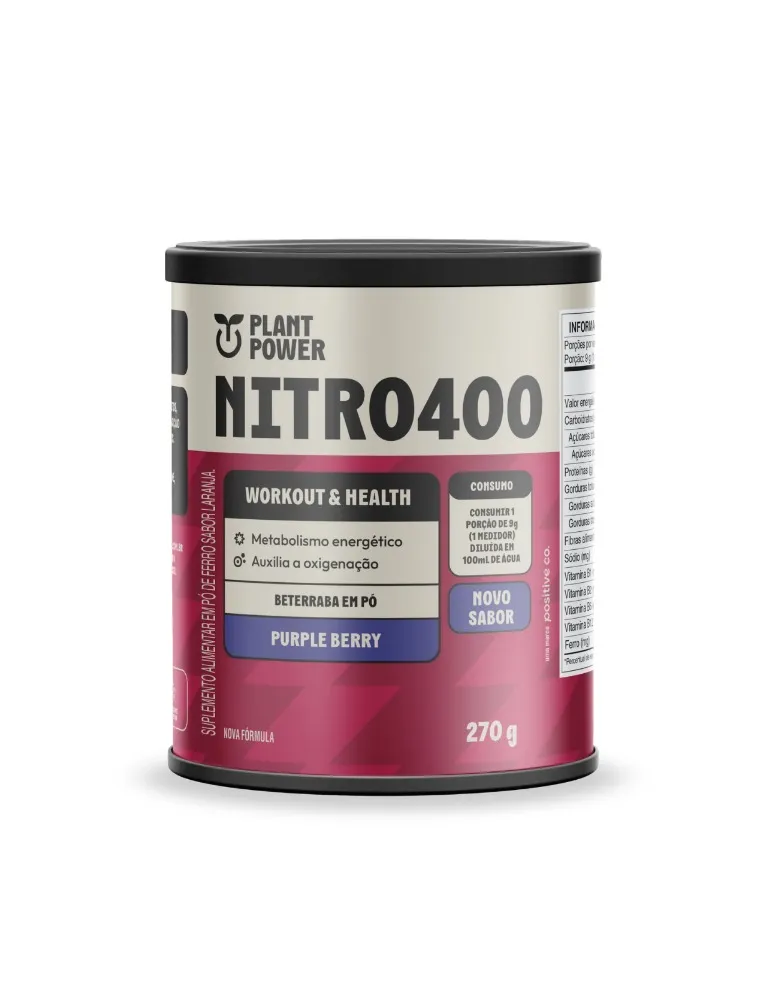 NITRO 400 270G PURPLE BERRY PLANT POWER SUPERFOODS