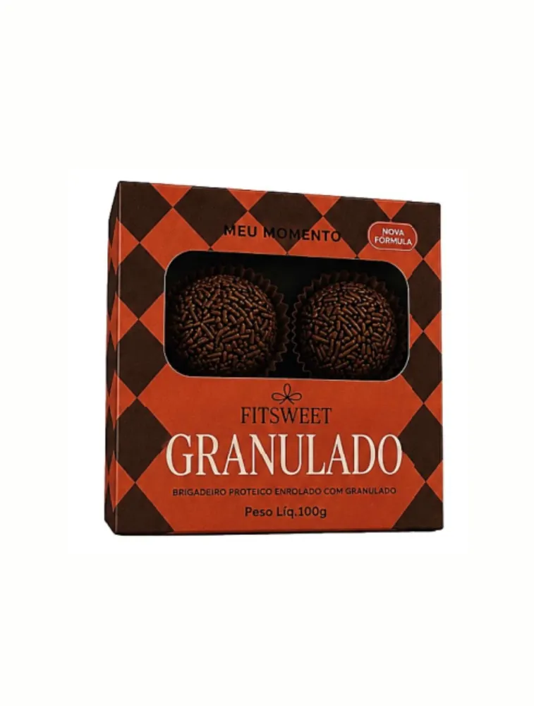 BRIGADEIRO PROTEICO 4UND GRANULADO FIT SWEET