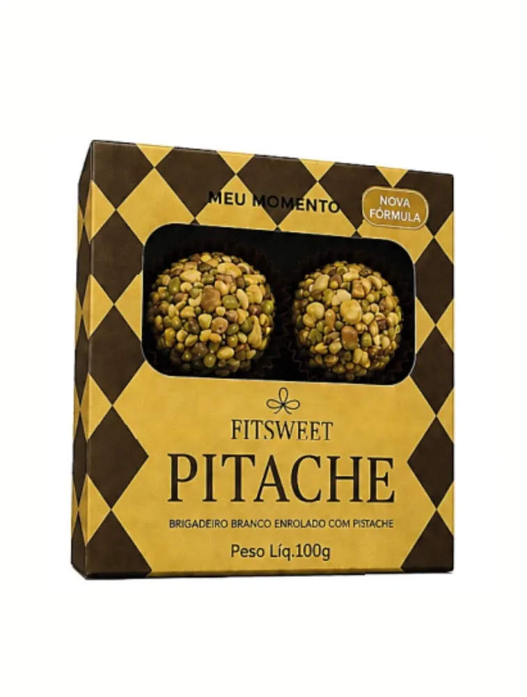 BRIGADEIRO PROTEICO 4UND PISTACHE FIT SWEET