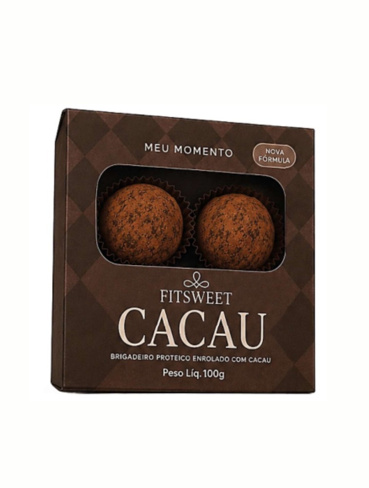 BRIGADEIRO PROTEICO 4UND CACAU FIT SWEET