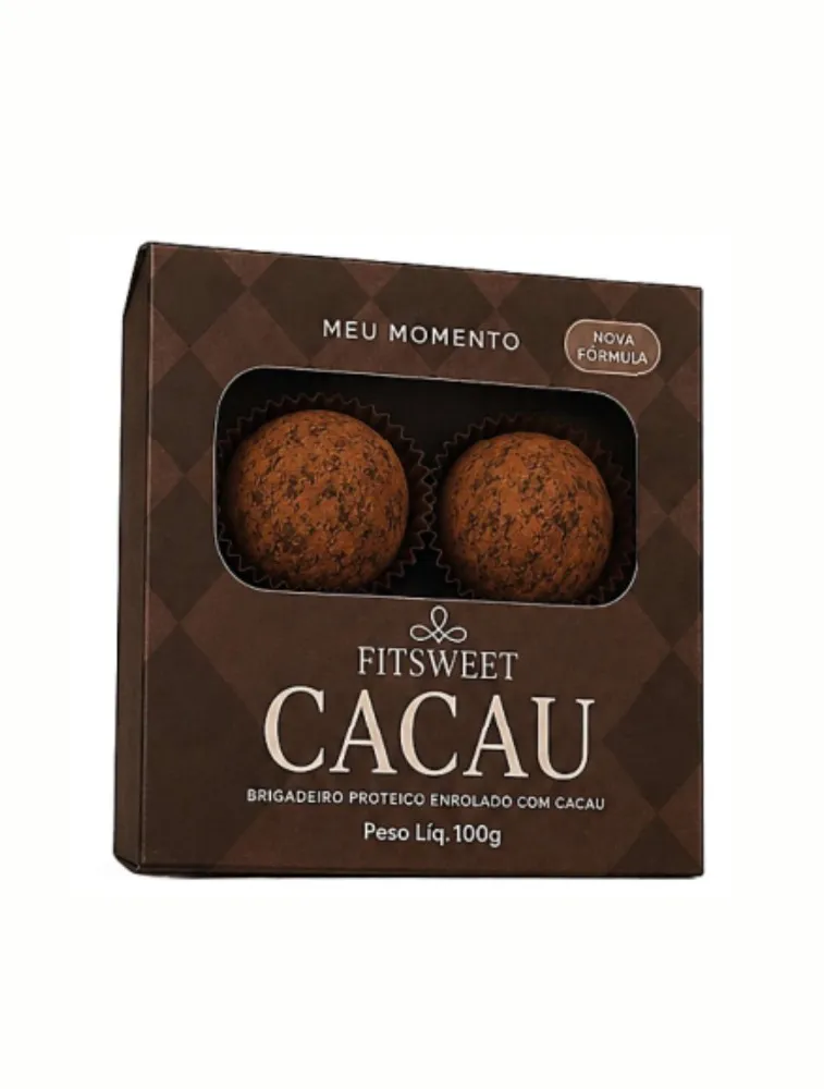 BRIGADEIRO PROTEICO 4UND CACAU FIT SWEET