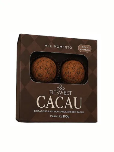 BRIGADEIRO PROTEICO 4UND CACAU FIT SWEET