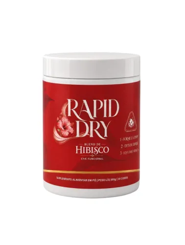 Combo Rapid Dry 300g Hibisco + Rapid Fuse 60 Caps + Meia Personalizada
