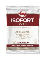 ISOFORT WHEY PROTEIN ISOLATE SACHE 30G BAUNILHA VITAFOR