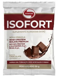 ISOFORT WHEY PROTEIN ISOLATE SACHE 30G CHOCOLATE VITAFOR