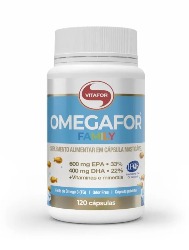 OMEGAFOR FAMILY 120 CAPS 500MG VITAFOR