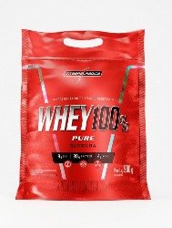 WHEY 100% PURE 907G REFIL BAUNILHA INTEGRAL MEDICA