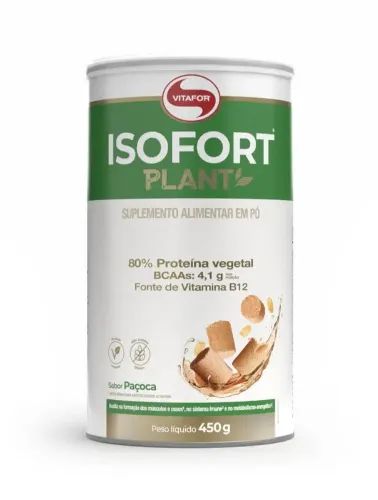 ISOFORT PLANT 450G PAÇOCA VITAFOR