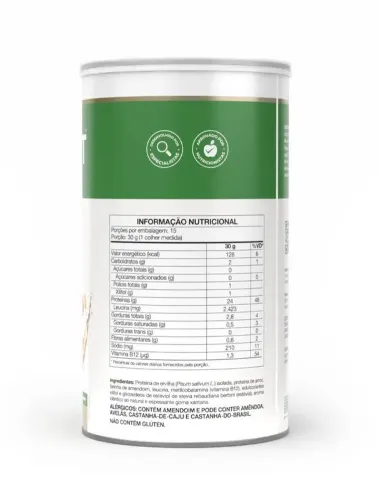 ISOFORT PLANT 450G PAÇOCA VITAFOR