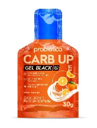 CARB UP GEL BLACK 30G LARANJA PROBIOTICA