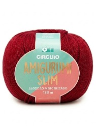 AMIGURUMI SLIM - 3402 VERMELHO CIRCULO