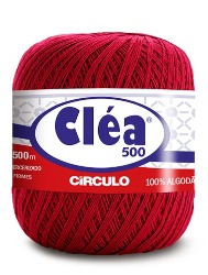 FIO CLÉA 500M CIRCULO - VERMELHO CIRCULO 3402