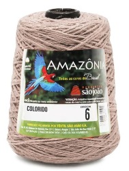 BARBANTE AMAZONIA N6 400G - MARFIM(44)