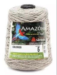 BARBANTE AMAZONIA N6 400G - CAQUI(16)