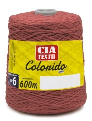 BARBANTE CIA TEXTIL 600G N6 - BRONZE
