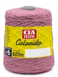 BARBANTE CIA TEXTIL 600G N6 - ROSA CHA