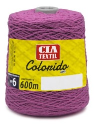 BARBANTE CIA TEXTIL 600G N6 - BETERRABA