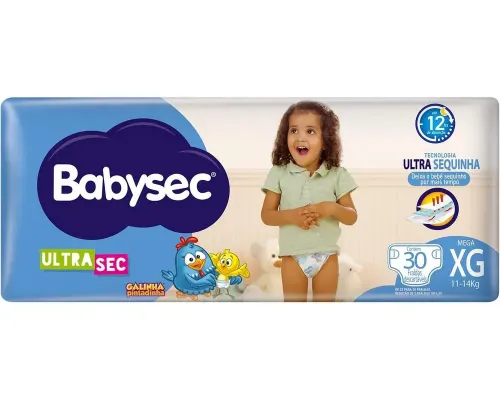 FRALDA BABYSEC GALINHA PINTADINHA