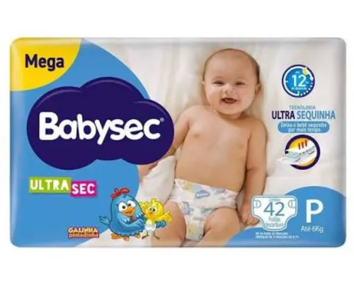FRALDA BABYSEC ULTRA MEGA  6X46 FD