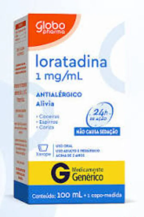LORATADINA 1MG/ML XPE 100ML