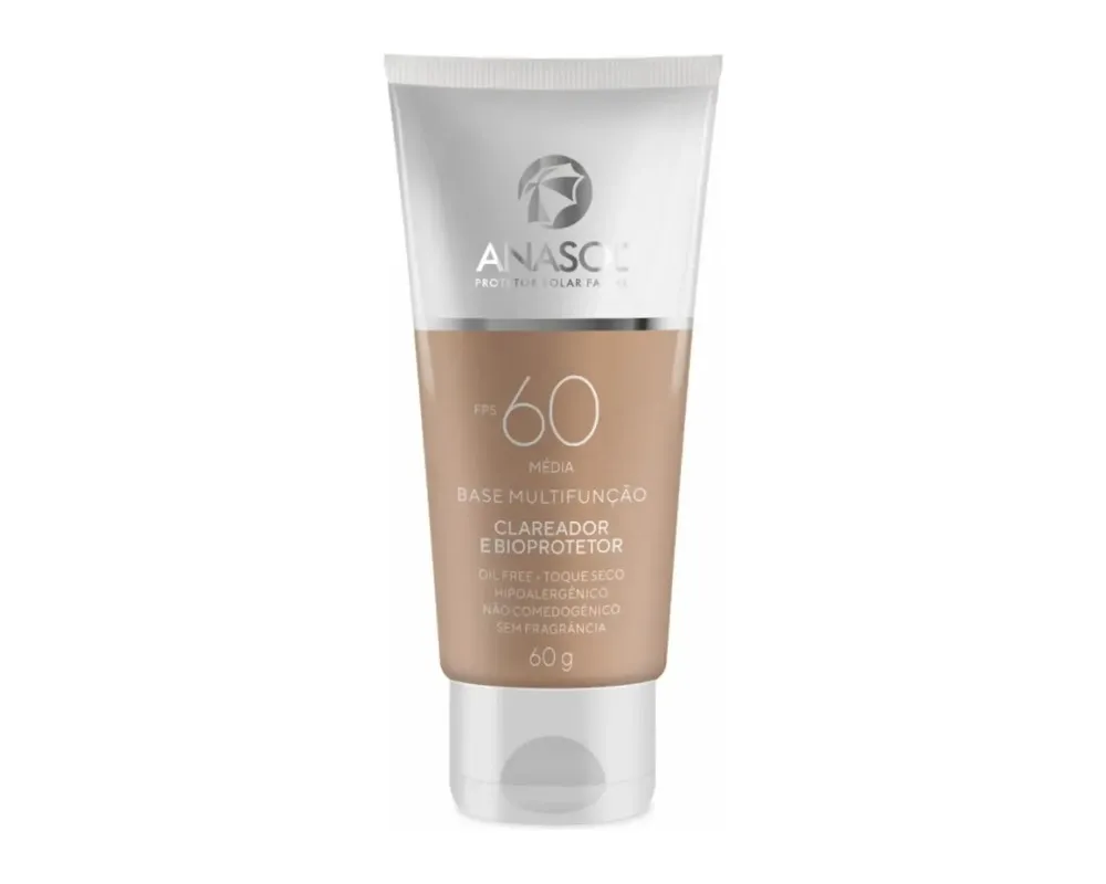 Anasol Base Media Multifuncao - Fps 60 - 60 G