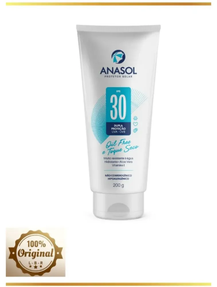 Anasol Prot Solar Fps 30 - Locao - 200 G