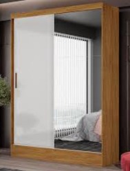 Guarda Roupa Santiago Plus 2 Portas Off White Com Cinamomo
