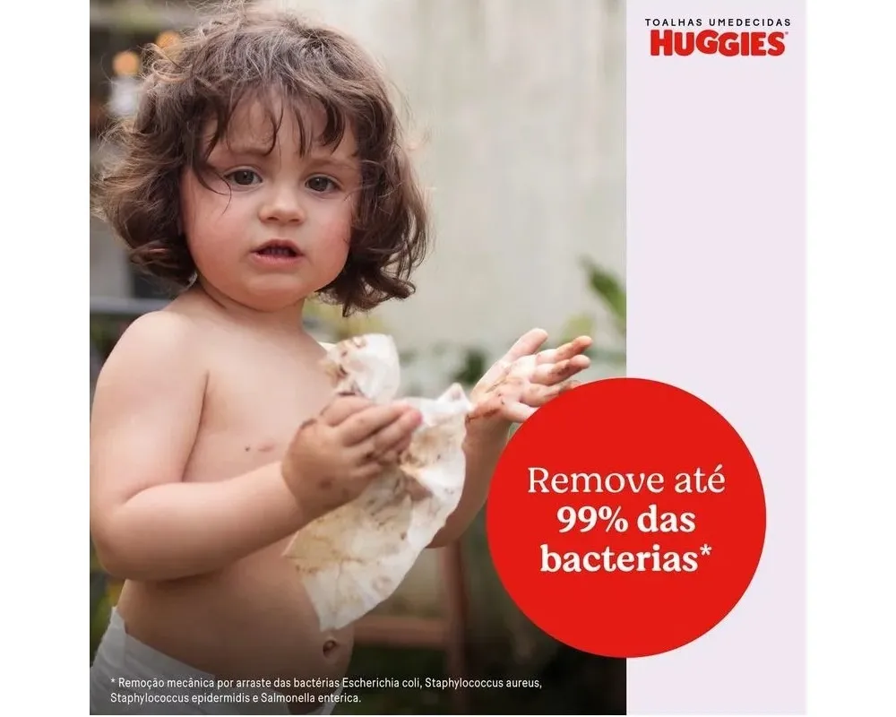 LENCOS UMED HUGGIES ROSTO E CORPO C/48