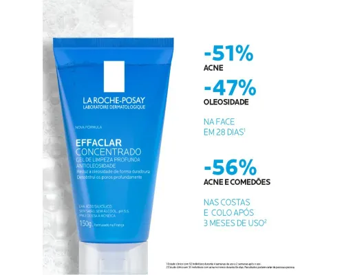 EFFACLAR CONCENTRADO GEL DE LIMPEZA 150G