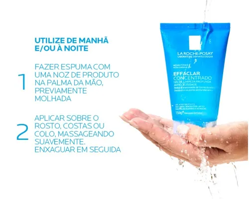 EFFACLAR CONCENTRADO GEL DE LIMPEZA 150G