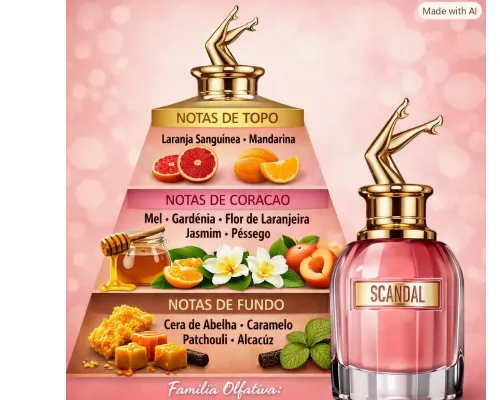 SCANDAL EAU DE PARFUM 80ML JEAN PAUL GAUTIER