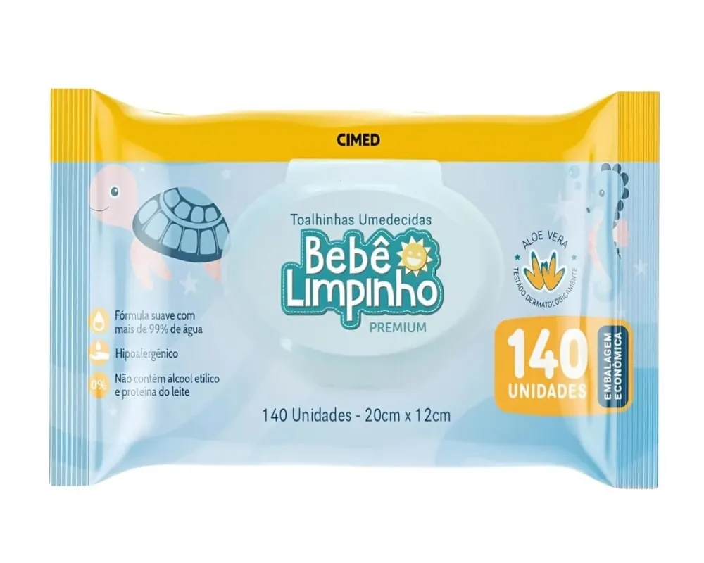 TOALHA UMED BEBE LIMP